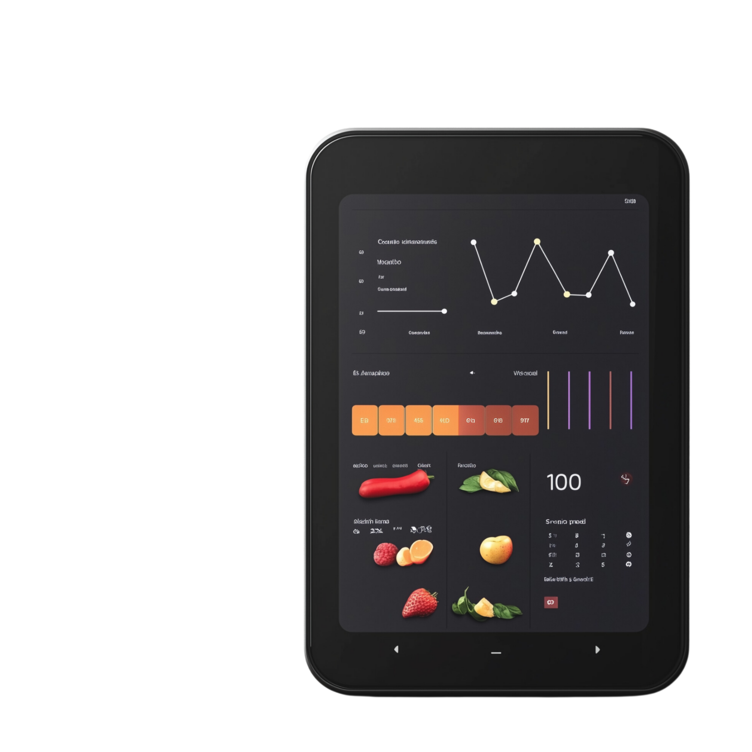 AI Analytics Tablet
